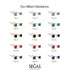 Hanging Black Diamond Earrings - Milani No. 8